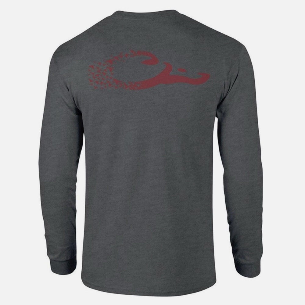 Drake Waterfowl Duck Logo Long Sleeve T-Shirt
